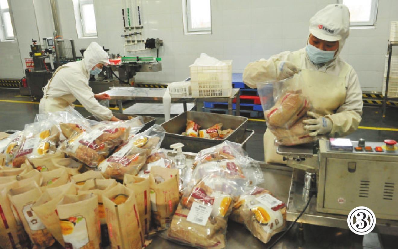 走进位于阜新高新技术产业开发区的辽宁正远食品生产车间